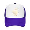 Whimsical Silkie Chicken Heart Art Mesh Baseball Cap Casual Hat Outdoor  For Womens Unisex FeUnisex