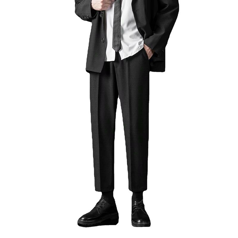 IELGY Kleine Hose Herren gerade lose Sommer dünne Eis Seide Casual koreanischen Stil Männer