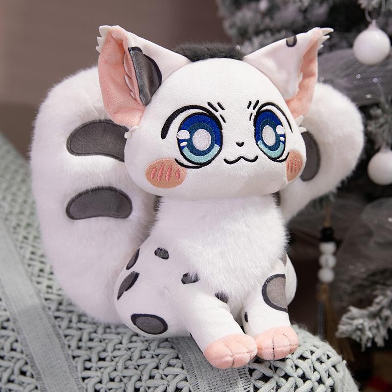 Japanese Animation Walnut Doll Dolls Tactic Bear Plush Toys Children Comforting Doll Peripheral Gifts