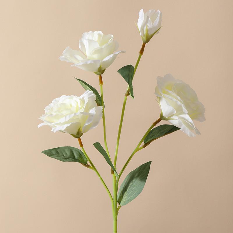 Luxury Silk Eustoma Floral Centerpiece For Wedding Decor Home Photography Styling