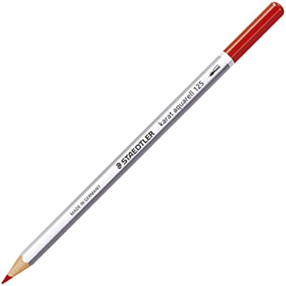 STAEDDLER CARAT WATER COLOR PENCILS CARMINE