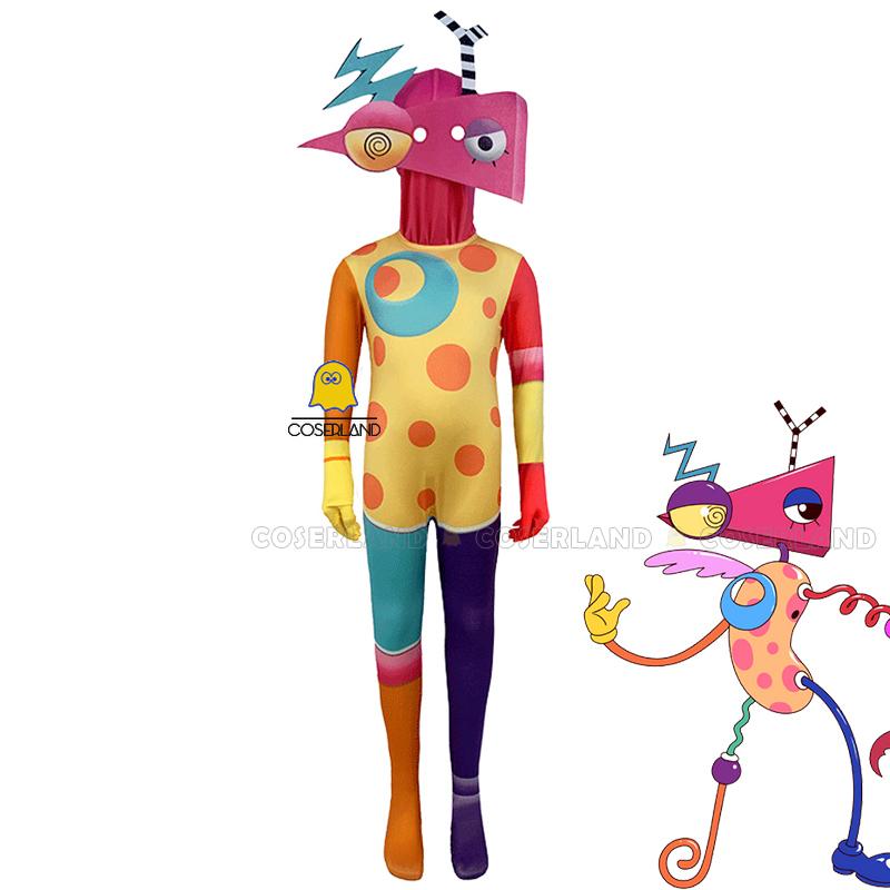 Het Verbazingwekkende Digitale Circus Pomni Kinger Zooble Cosplay Cartoon Kostuum Gangle Halloween Feest Kostuums Kinderen Kinderen 170 beige