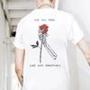 Punk Rock Skull Tshirt Fashion Tough Guy T Shirt Harajuku Heavy Metal Rock Tops Summer Street Hip-Hop Tee Ropa Hombre