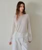 THEELO Lace Boatneck Knit (Ivory)