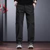 Jie Lei Nuo Men's Outdoor Tactical Softshell Straight-Leg Pants