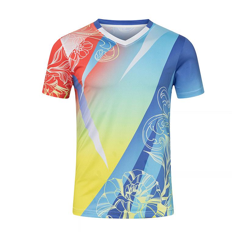 Outdoor Sports Quick Drying T-shirt, Summer Breathable Running Fitness Suit, Quick Drying V-neck Short Sleeved Top