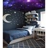Galaxy Tapestry Space Night Starry Stars Tapestry Universe Mysterious Nebula Ceiling Wall Hanging Decor for Bedroom Living Room Dorm(51'' X 60'')