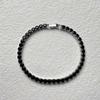 Hip Hop 4.0 Bracelet European and American Men's and Women's Jewelry Fashion Versatile Micro-inlaid Zircon Couple Bracelet