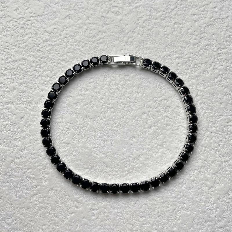 Hip Hop 4.0 Bracelet European and American Men's and Women's Jewelry Fashion Versatile Micro-inlaid Zircon Couple Bracelet