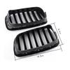 1Pair Car Front Mesh Grille with Base For BMW X5 X6 E70 E71 E72  #51137307599 51137307600