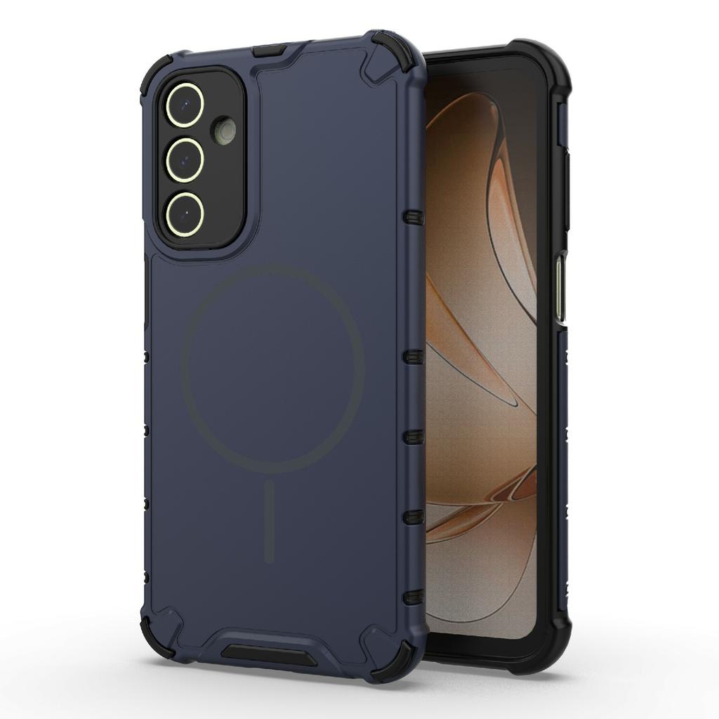 For Samsung Galaxy A15 5G/4G Magnetic Case Heat Dissipation Shockproof TPU+PC Phone Back Cover