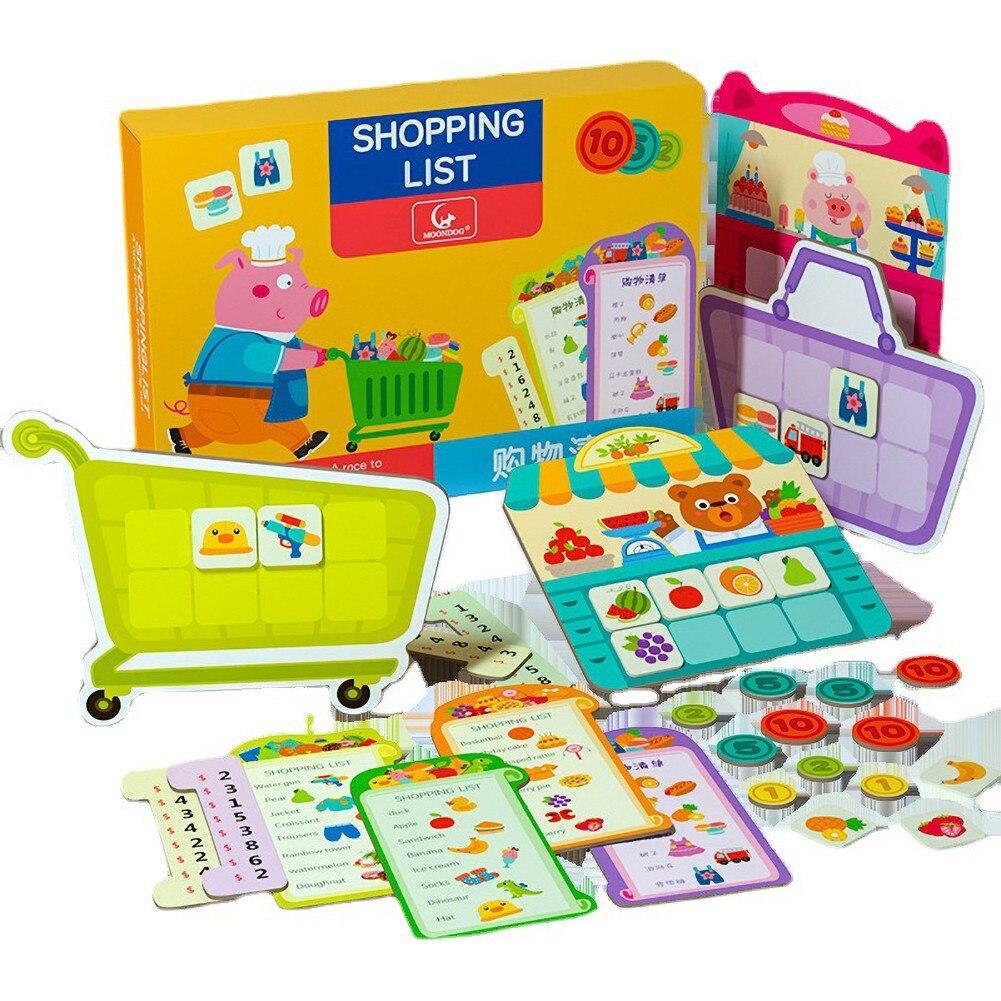 Buy Children Desk Game Shopping List Baby Early Education Puzzle Thinking Training Toys 24