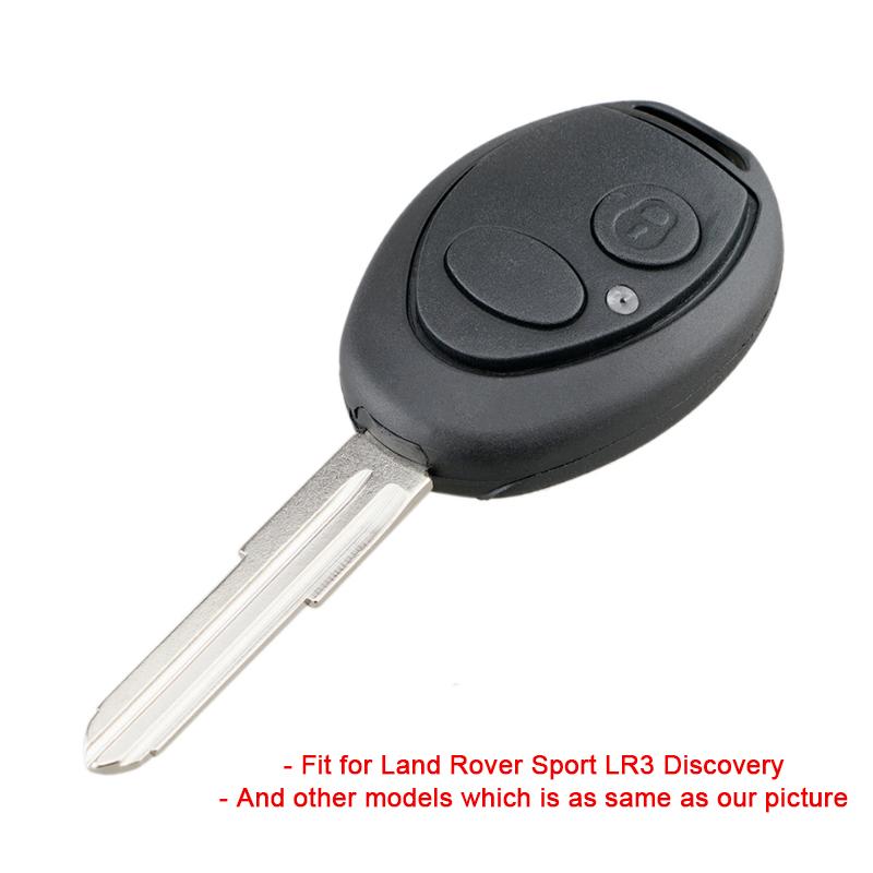 2 Buttons Car Remote Key Shell Uncut Blade Fit For Sport Lr3 Discovery Bmw Mg Mini Cooper