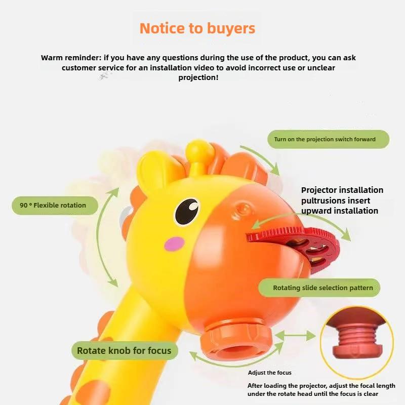 Children LED Projector Drawing Table Toy Painting Set Table Educational Board Learning Tools Painting Toys For Children