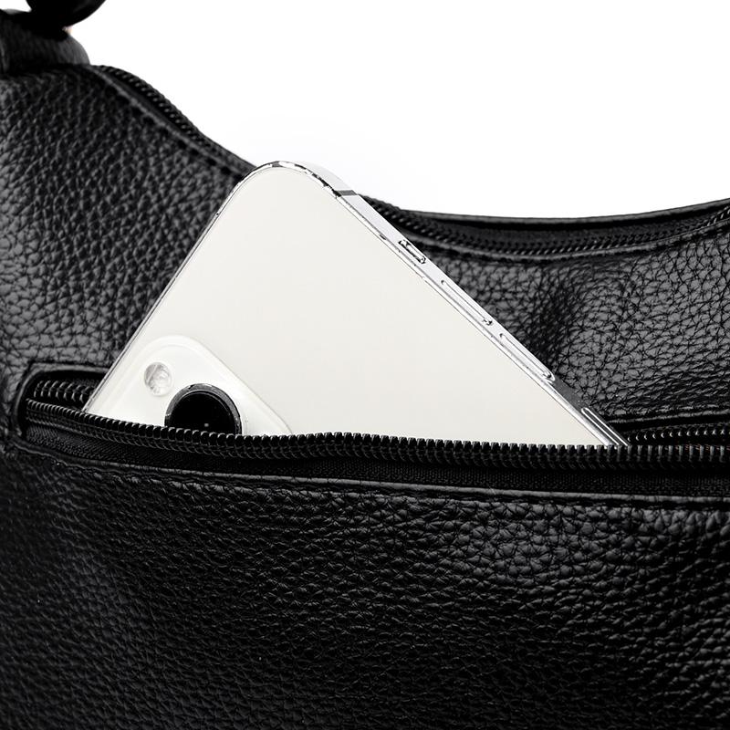 Luxury Soft Leather Women Bag Branded Designer Ladies Handbag Purses New Female Shoulder Bag Large Capacity Crossbody Bags Sac