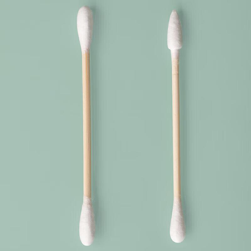 CHAHUA Double-Headed Bamboo Cotton Swabs