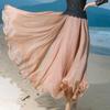 Chiffon Boho Maxi Skirt: Casual and Trendy Bohemian Holiday Skirt