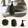 Christmas Tree Soap Dispenser Empty Pump Bottle Decoration Multipurpose Refillable Dish