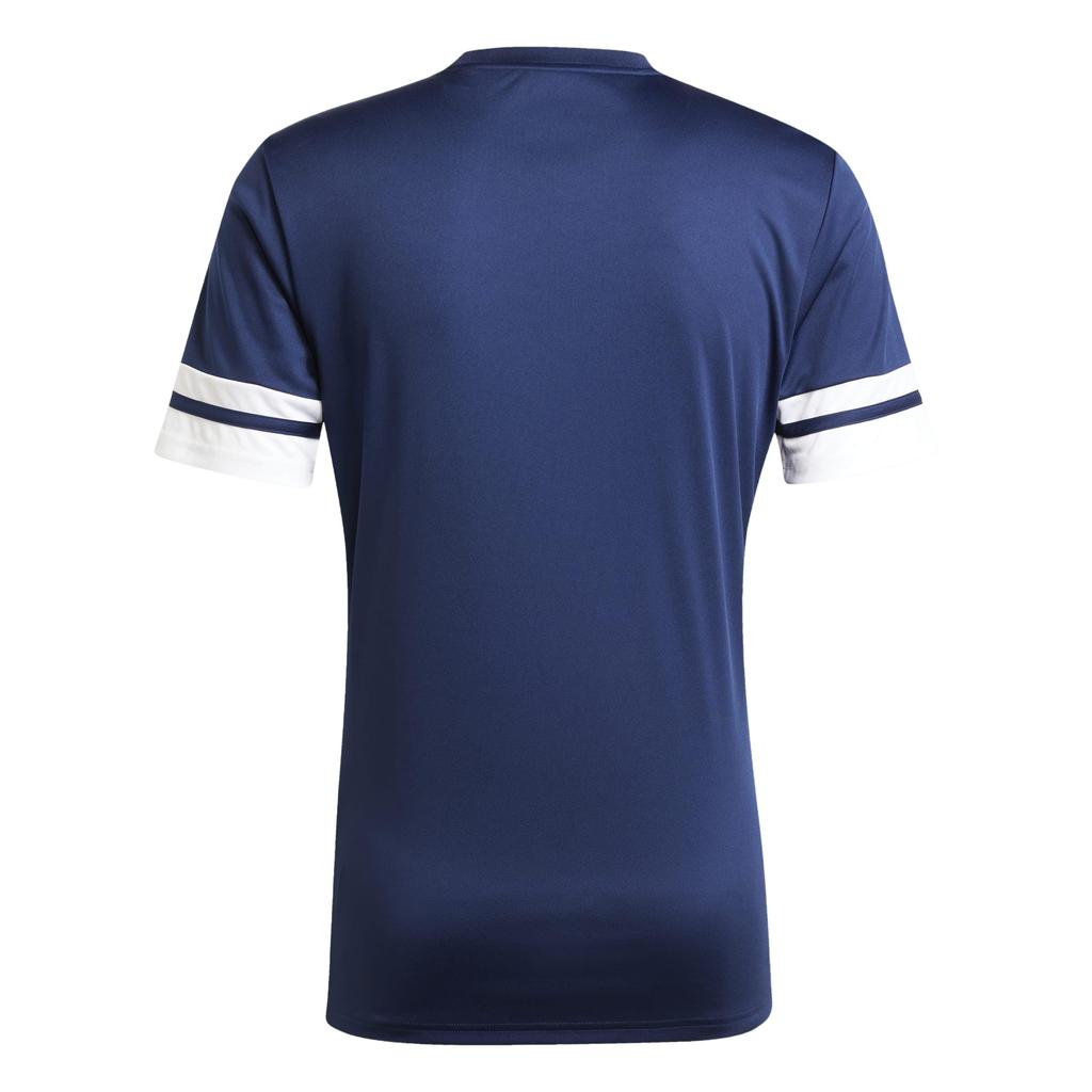 adidas Squadra 25 Soccer Team Navy Size 2L Short Sleeve Jersey, Men's, KUI28, Blue/White, (JG5830),