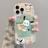 Dopamine Transparent Cream Case Mobile Phone Case Girls Mobile Phone Case Advanced Transparent Cartoon Cute for Apple 13promax