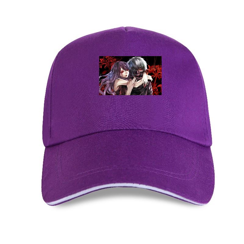 New Cap Hat  Cotton Tokyo Ghoul Baseball Cap Man Cartoon Summer Cool Funny Unisex Cotton Tops Harajuku Streetwear