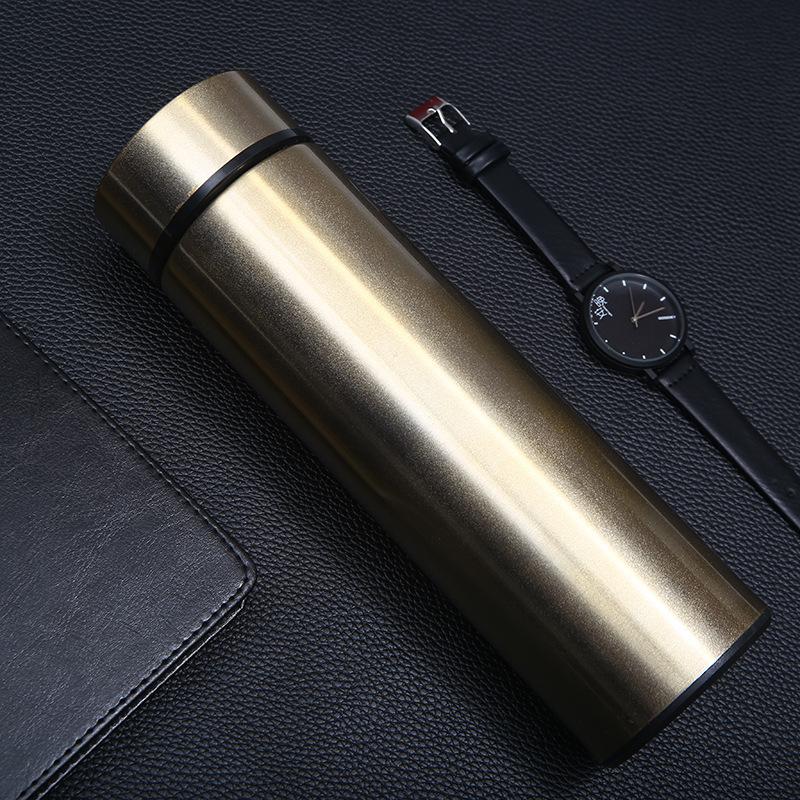 Vacuum Cup Intelligent Temperature Water Cup Wholesale 304 Stainless Steel Vacuum Straight Cup Business Gift Cup