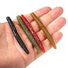 30Pcs Soft PVC Stick Baits Artificial Soft Fishing Lures With Salt Plastic Earthworm Fishing Baits Fishing Accessories