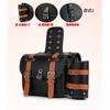 Universal Motorcycle Saddle Bag Side Pannier Waterproof Rider Electric Bike Cruiser Retro Style