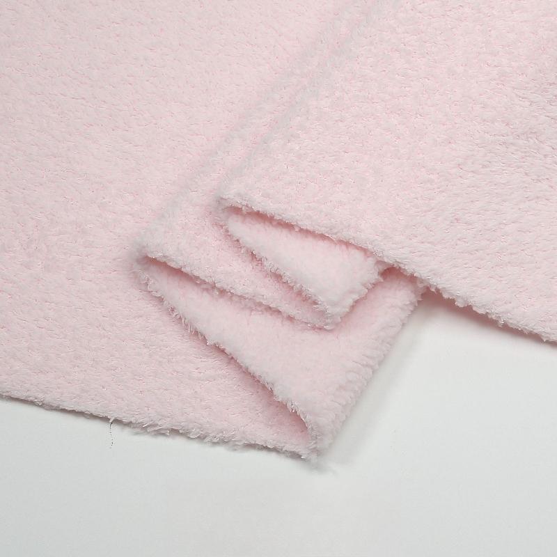 Polar Soft Fleece Kurzplüschstoff zum Nähen von Kleiderfutter, Puppen warme Jacken, Haustierbetten, Bekleidungsstoffe