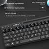 AULA F3061 Wired Compact Mechanical Feel Gaming Keyboard