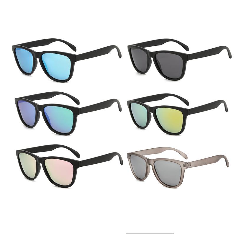 1PC Classic Men's Uv400 Blue Mirror Sunglasses Suitable For Cycling And Driving To Wear