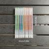 9-Color Gel Pen Set - Large Capacity Fluorescent Markers for Journaling, Note Taking, Drawing & Office Supplies