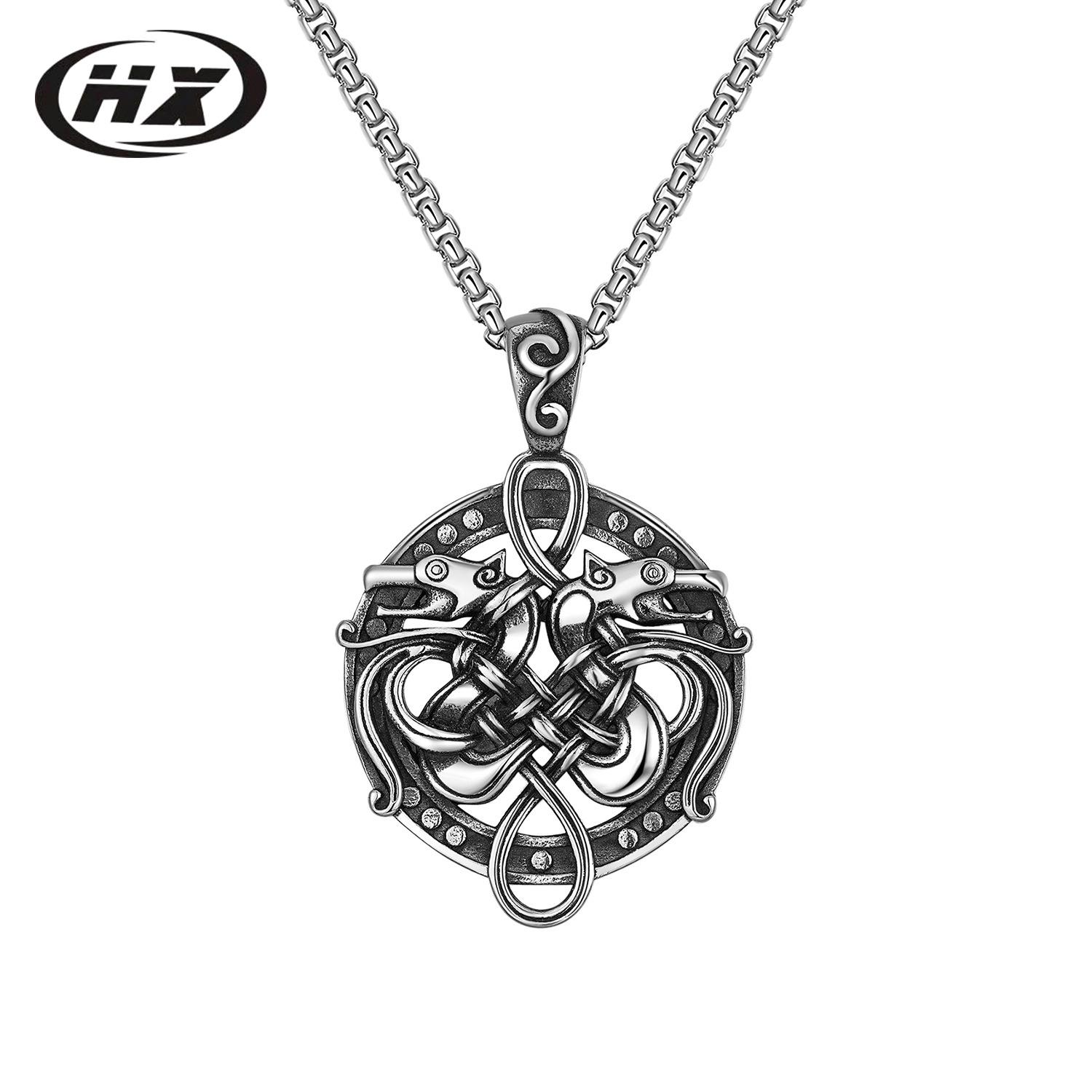 

Скандинавский кулон в виде дракона викинга - Модные мужские/женские украшения из нержавеющей стали