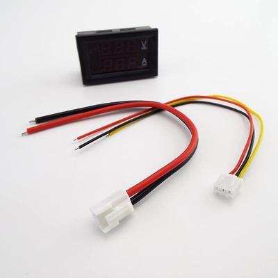 DC 10/50/100A Voltmetr Ampérmetr LED Duální Digitální Volt Ampérmetr Tester