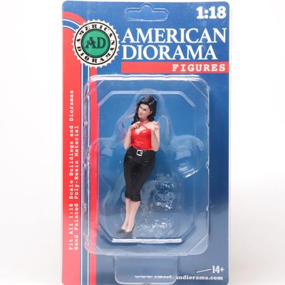 American Diorama 1:18 Skala Pin-up Girl Peggy Figur (Begagnade)