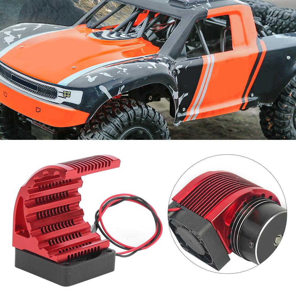 Heat Sink RC Car Upgrade Accessory for 4274 7282 1515 RC Car 42mm Motor (Red)