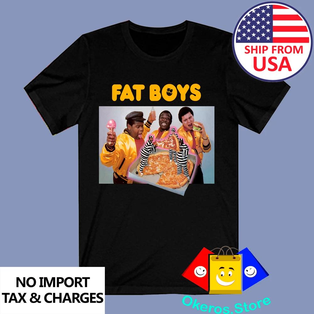 Fat Boys Old School Pizza Men s Black Size S to 3XL M