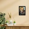 Neem Karoli Baba Photo Frame, Medium Size, Tabletop or Wall Mount, Graceful Smile Image-8x10 Inch