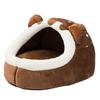 Winter Dog Bed Self Warming Puppy House Cozy Cat Sleeping Tent Cave Beds Indoor Kitten Nest for Small Medium Dogs Cats