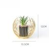 Iron Handicrafts Nordic Creative Luxury Simulation Plant Ornaments Flower Pots Desktop Potted Plants Home Decoration Ornaments