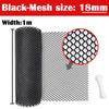 Width 1M Balcony Cat Pet Anti-Falling Net Garden Fence Mesh Window Plastic Grate Mesh Children Staircase Fall Protection Netting