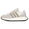 Originals Retropy E5 Fabric Leather Shock Absorbing Non-Slip Wear-Resistant Low-Top Sports Casual Shoes Women Sneakers Gray White GY9916