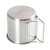 Water Mug Cup with Foldable Handle 220/330/500ml Camping Hiking Mug Beer-Cup