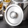 Isolierter doppelwandiger Eisbehälter aus Edelstahl für Champagner, Wein und Bier