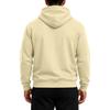Men's Pullover Hoodie Long Sleeve Color Casual Sweatshirt for Everyday Wear