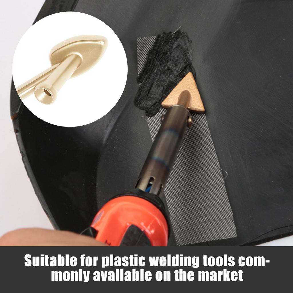 4/10Pcs Welding Tips Copper Soldering Iron Heads Auto Bumper Welder Equipment Accessory Plastic Welding Boot Tip Replacement