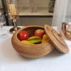 Ru Han Rattan Storage Box with Lid