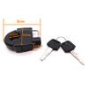 Universal Helmet Lock Anti-theft Locker Locking Device Rustproof Motorcycle Supplies Fit 25mm Handlebar/Frame Tube