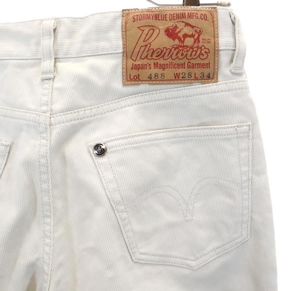 Pherrow's 488 Made In Japan Straight Pants W28 Ivory System Men's Used