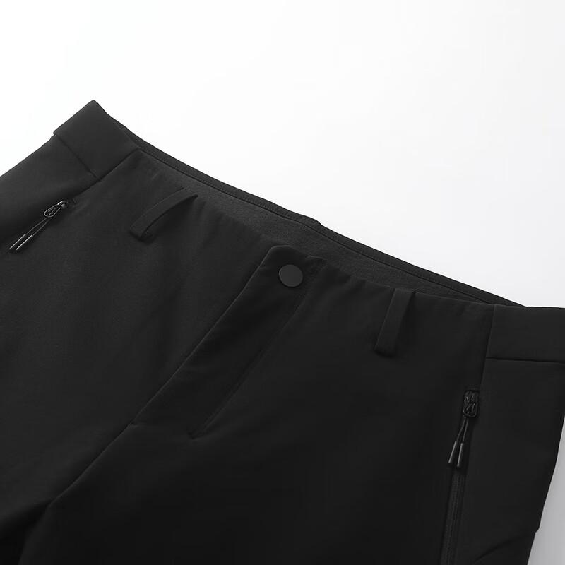 S.BATTIER Unisex Outdoor Fleece-Lined Softshell Pants